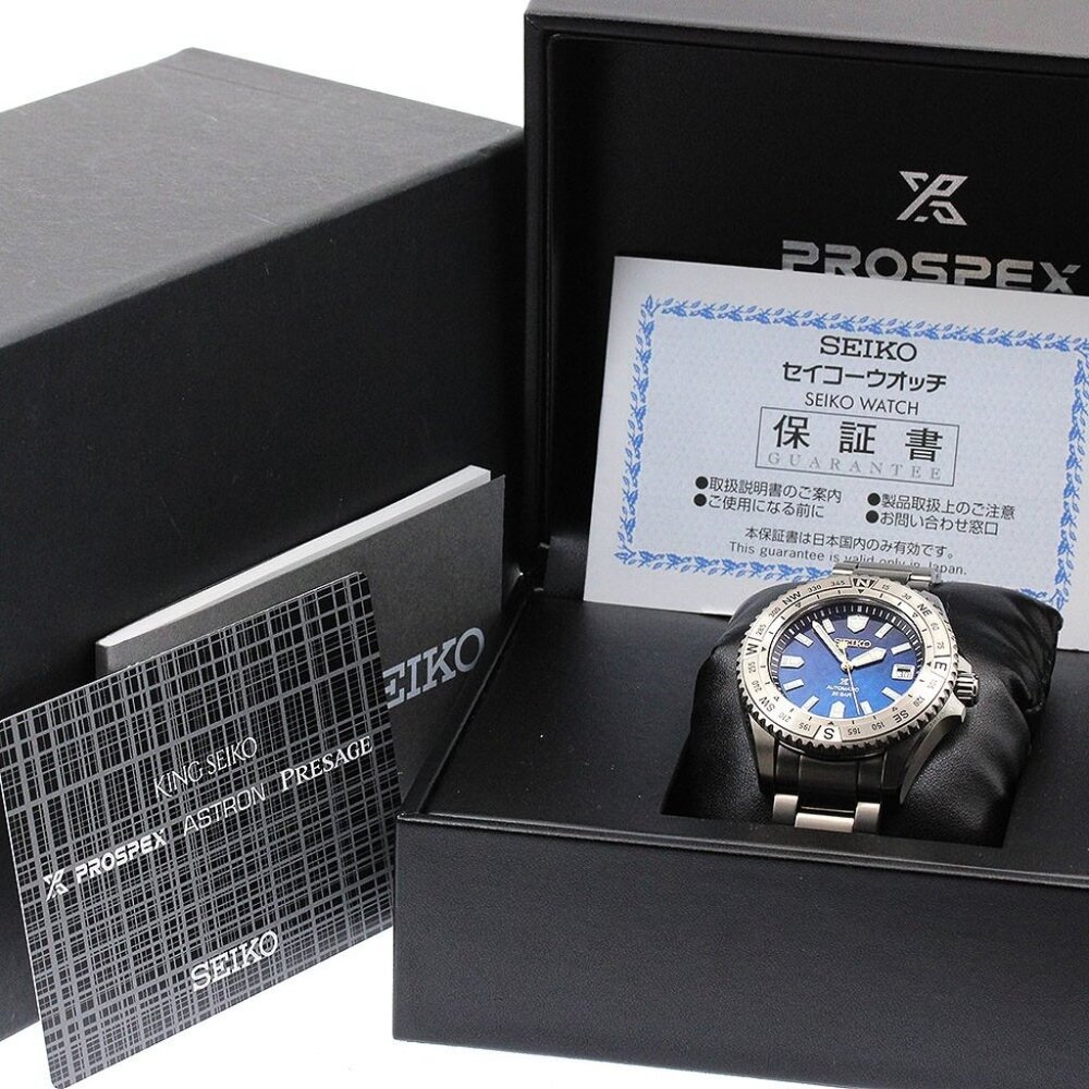 SEIKO Landmaster SBDX059/8L35-01X0 Date blue Dial Automatic Men's Watch_902703 - Picture 2 of 7
